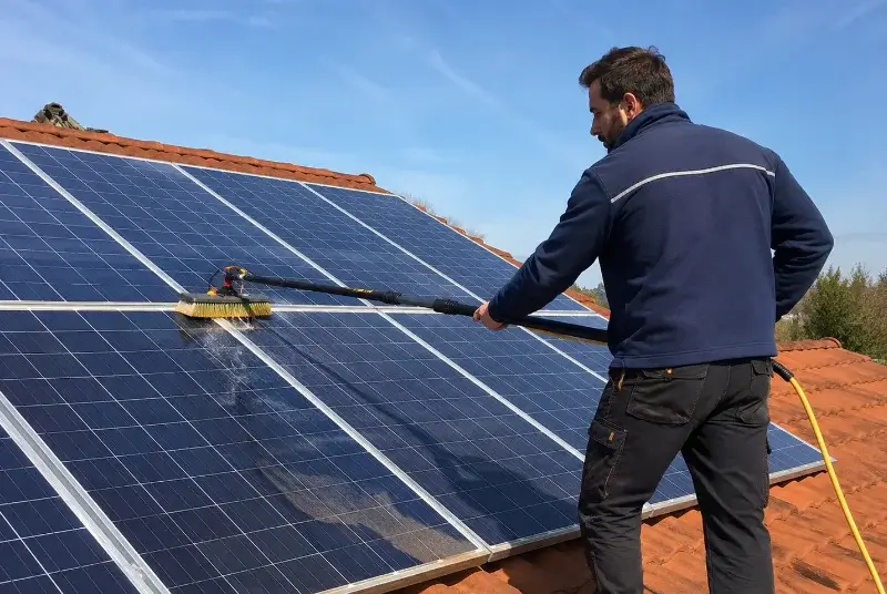 Nettoyage et entretien de panneaux solaires à Amou